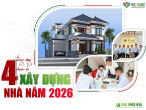 Chớ bỏ lỡ 04 tháng cuối năm – Thời điểm vàng chuẩn bị xây dựng nhà năm 2026