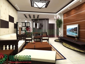 Những cách phối màu nội thất cho nhà phố đẹp ngất ngây