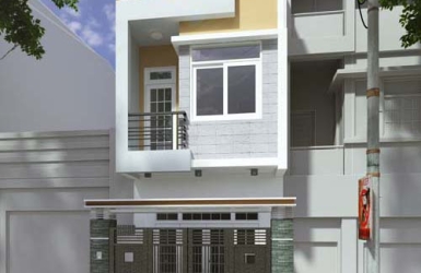 Xây nhà phố 2 tầng nhà anh Tốt Quận 9 